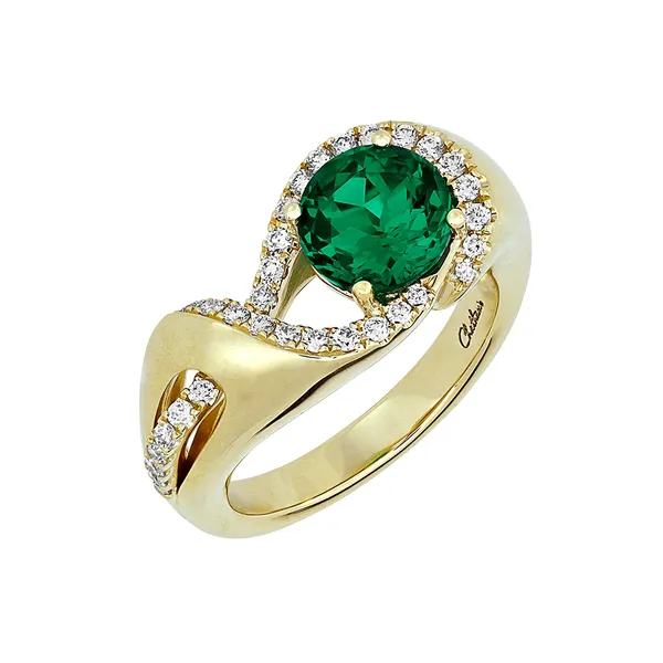 Created Emerald Ring Baxter's Fine Jewelry Warwick, RI