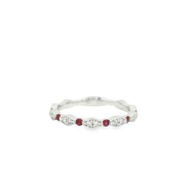 Diamond and Ruby Band Baxter's Fine Jewelry Warwick, RI