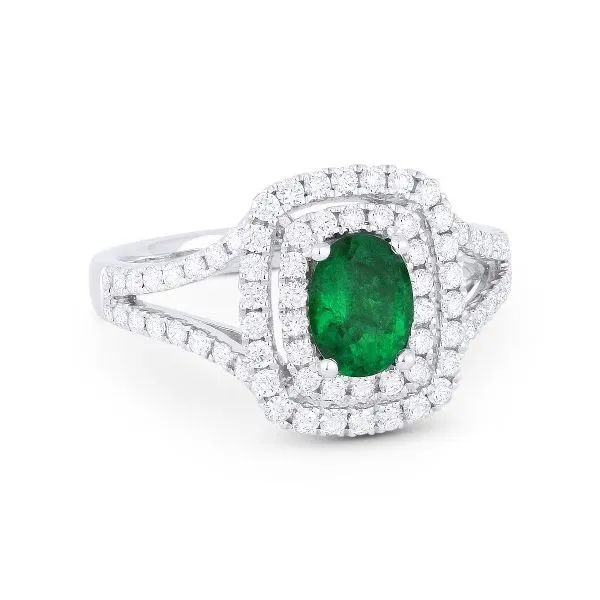 Emerald and Diamond Ring similar item image