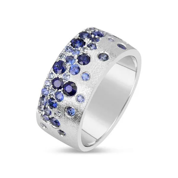 Sapphire Cigar Band Baxter's Fine Jewelry Warwick, RI