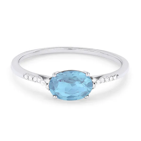 Blue Topaz Ring Baxter's Fine Jewelry Warwick, RI