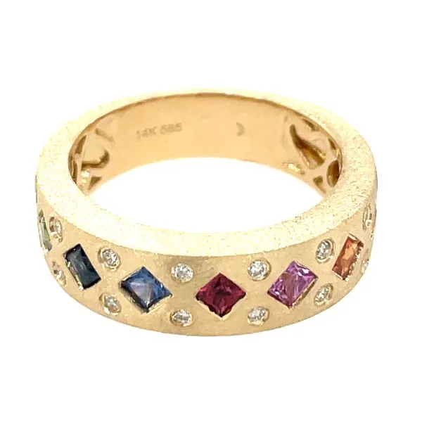 Rainbow Sapphire Ring Baxter's Fine Jewelry Warwick, RI