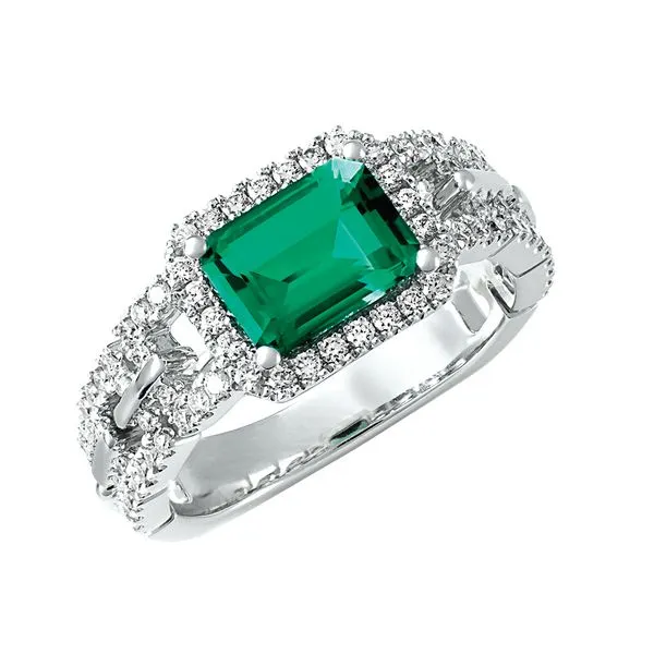 Lab Created Emerald Ring Baxter's Fine Jewelry Warwick, RI