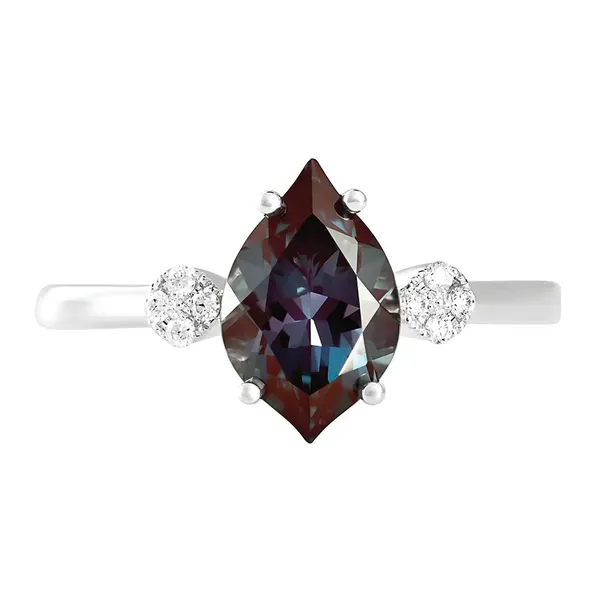 Lab Creasted Alexandrite Ring Baxter's Fine Jewelry Warwick, RI