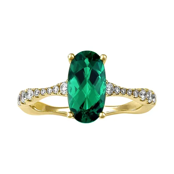 Lab Created Emerald Ring Baxter's Fine Jewelry Warwick, RI