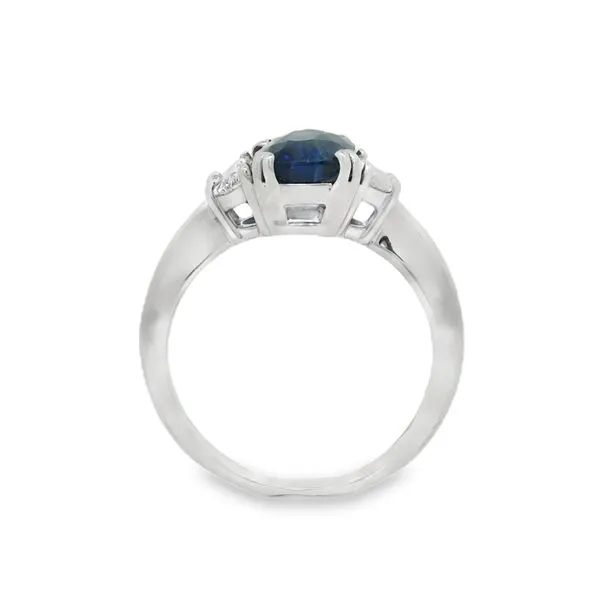 Cushion Sapphire Ring