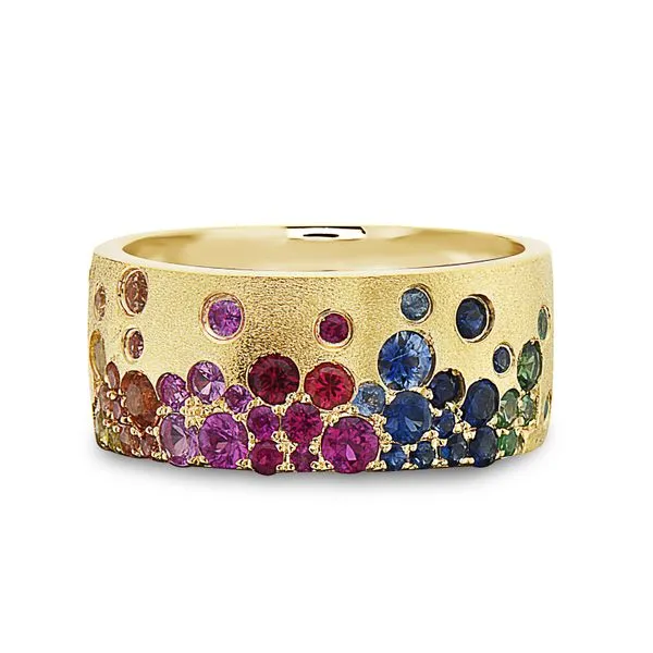 Colored Stone Cigar Band Baxter's Fine Jewelry Warwick, RI