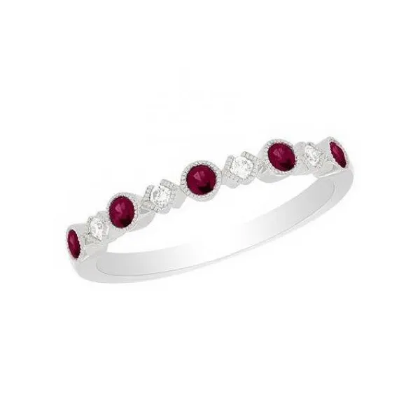 Ruby and Diamond Band Baxter's Fine Jewelry Warwick, RI