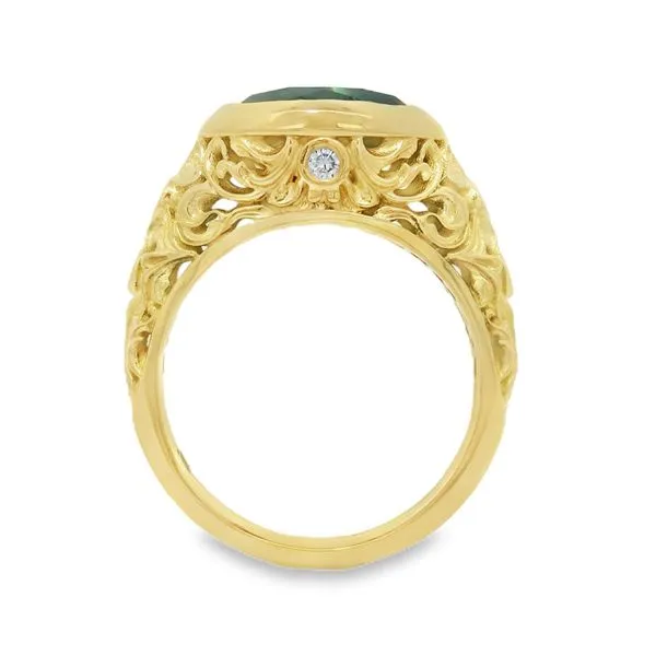 Green Sapphire Fashion Ring thumb image 2