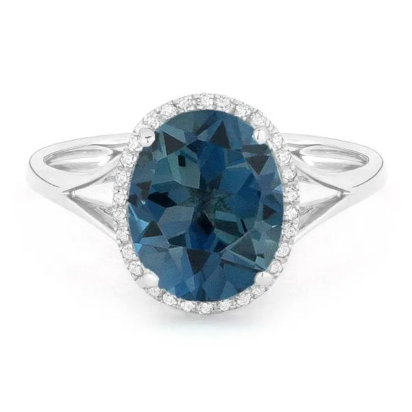 London Blue Topaz Ring