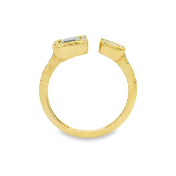 Blue Sapphire and Diamond Ring Image 5 Baxter's Fine Jewelry Warwick, RI