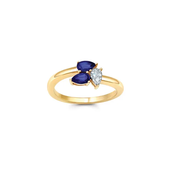 Lab Grown Blue Sapphire Ring Baxter's Fine Jewelry Warwick, RI