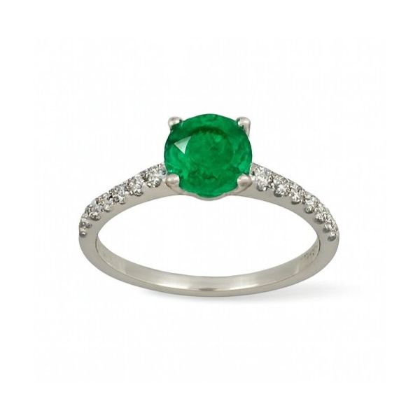 Emerald and Diamond Ring Baxter's Fine Jewelry Warwick, RI