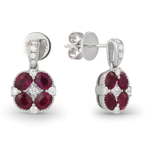 Ruby Drop Earrings similar item image