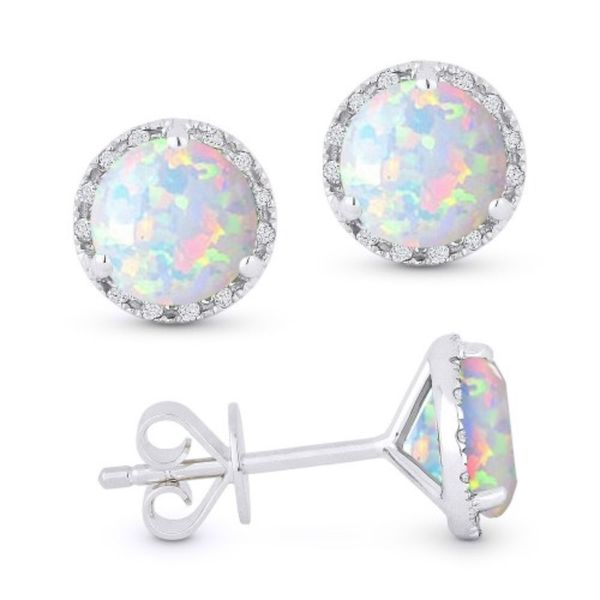 Opal Stud Earrings Baxter's Fine Jewelry Warwick, RI