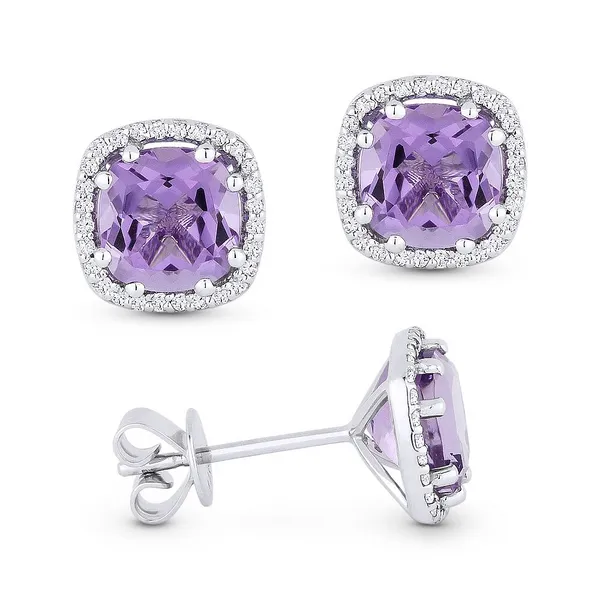 Amethyst Earrings Baxter's Fine Jewelry Warwick, RI