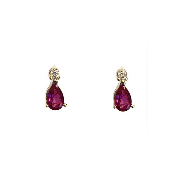 Pink Tourmaline and Diamond Earrings Baxter's Fine Jewelry Warwick, RI