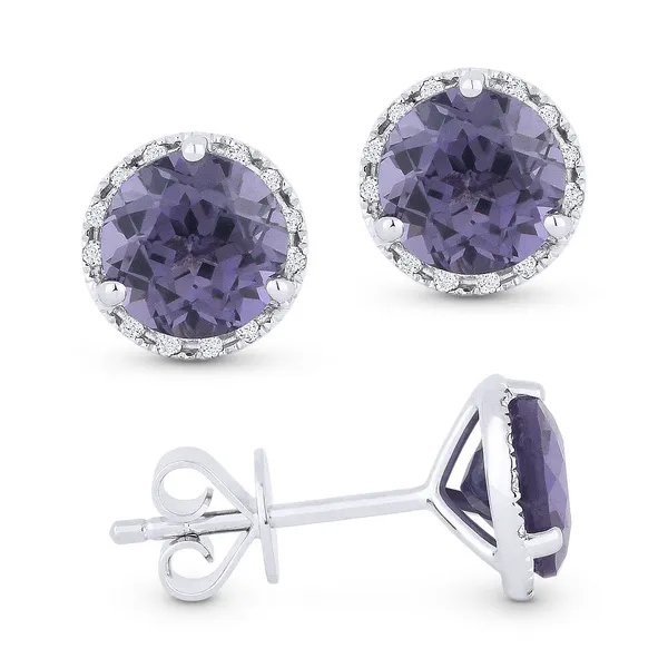 Alexandrite Stud Earrings Baxter's Fine Jewelry Warwick, RI