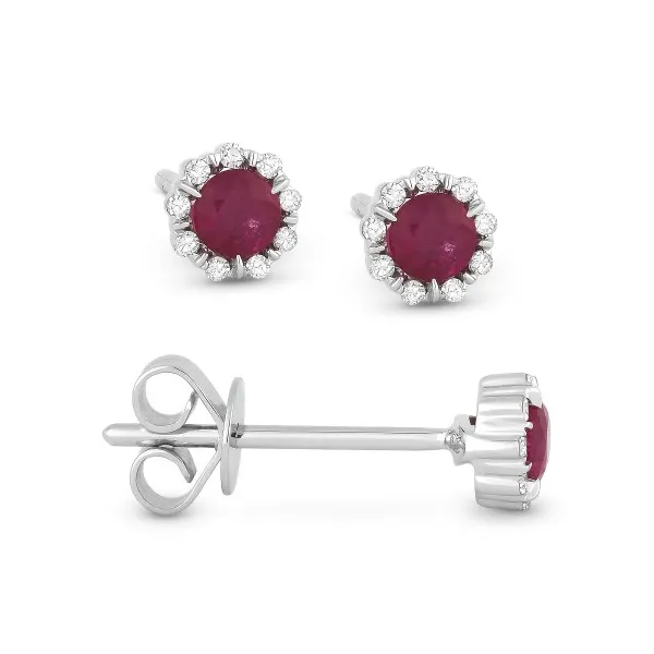 Ruby Stud Earrings Baxter's Fine Jewelry Warwick, RI