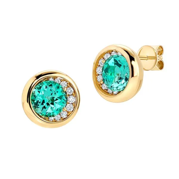 Lab Created Chrysoberyl Earrings Baxter's Fine Jewelry Warwick, RI