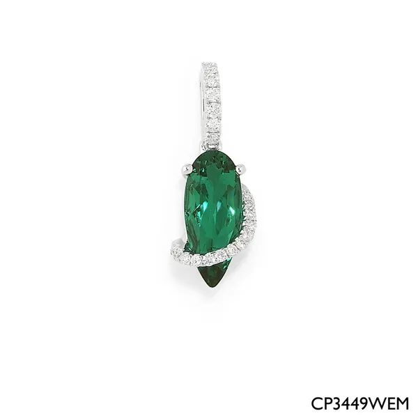 Emerald Pendant Baxter's Fine Jewelry Warwick, RI