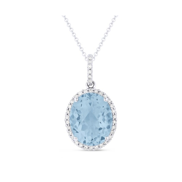 Blue Topaz Pendant Baxter's Fine Jewelry Warwick, RI