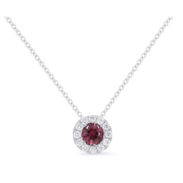 Pink Tourmaline Necklace Baxter's Fine Jewelry Warwick, RI