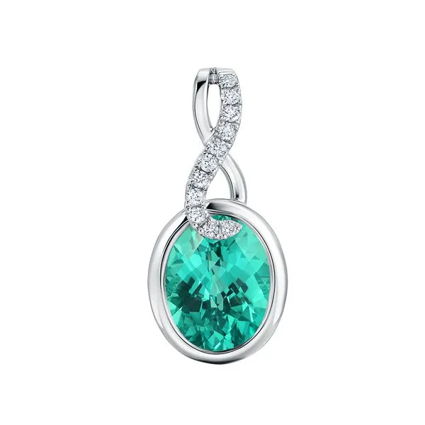 Lab Created Chrysoberyl Pendant