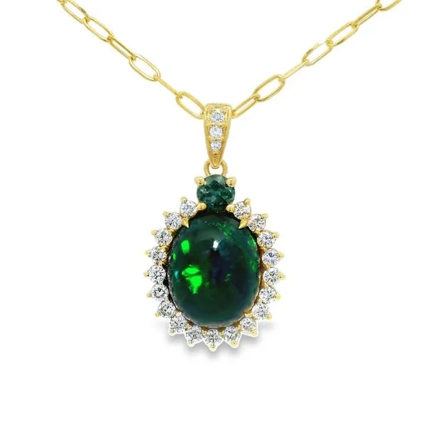 Black Opal Pendant Baxter's Fine Jewelry Warwick, RI