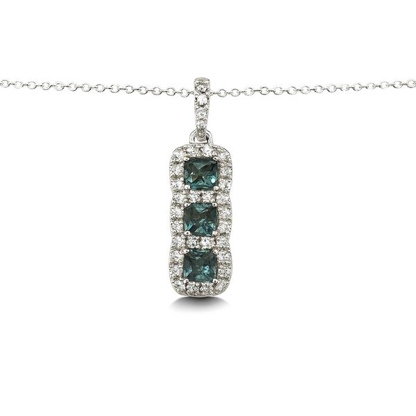 Alexandrite and Diamond Pendant Baxter's Fine Jewelry Warwick, RI