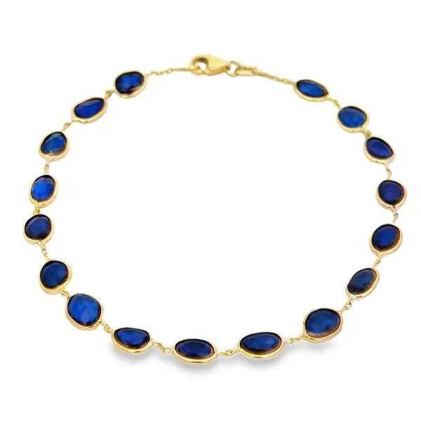 Blue Sapphire Bracelet Baxter's Fine Jewelry Warwick, RI