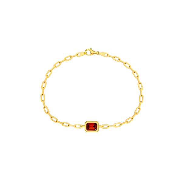 Emerald Red Garnet Pendant Forzentina Bracelet Baxter's Fine Jewelry Warwick, RI