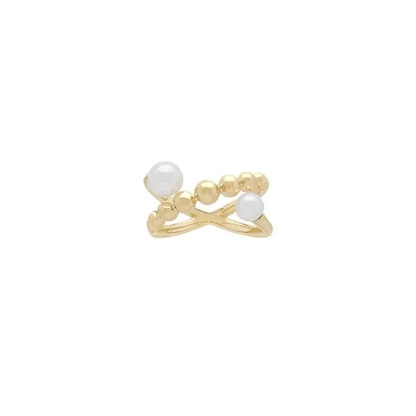 Beaded Pearl Ring thumb image 2