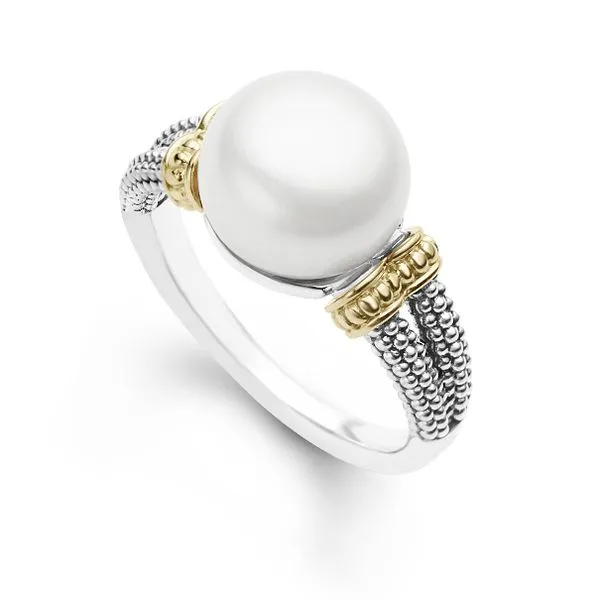 Two Tone Pearl Statement Ring Baxter's Fine Jewelry Warwick, RI