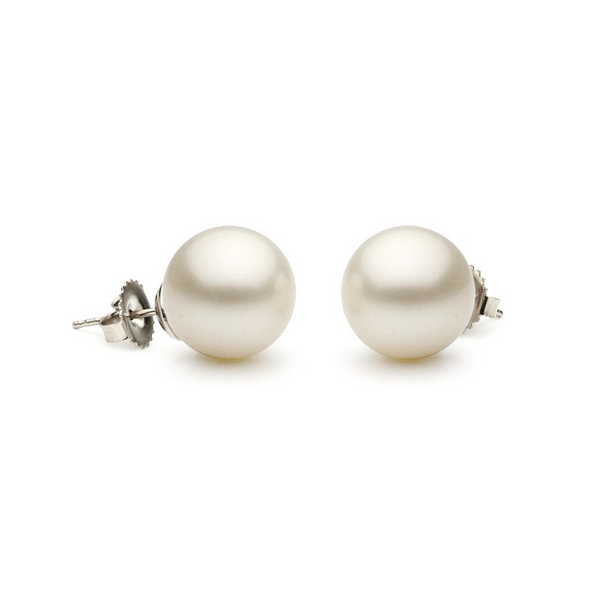 10-10.50mm Freshwater Cultured Pearl Stud Earrings Baxter's Fine Jewelry Warwick, RI