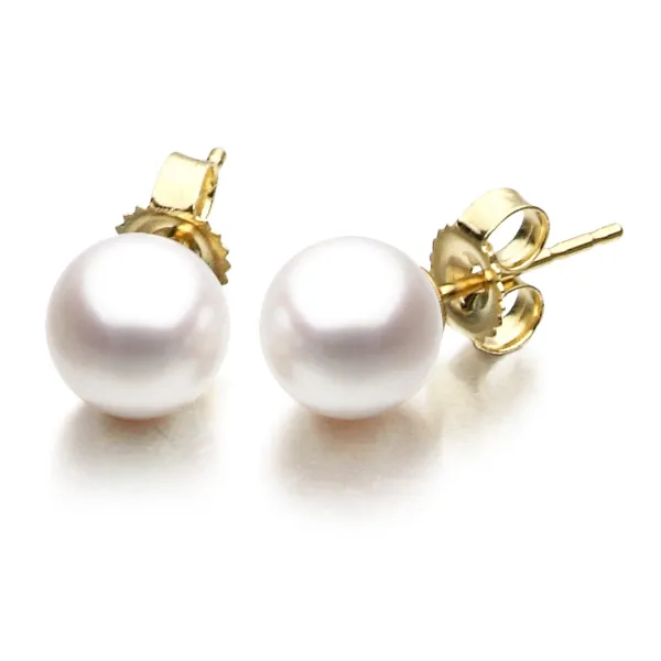 6-6.50mm Pearl Earrings Baxter's Fine Jewelry Warwick, RI