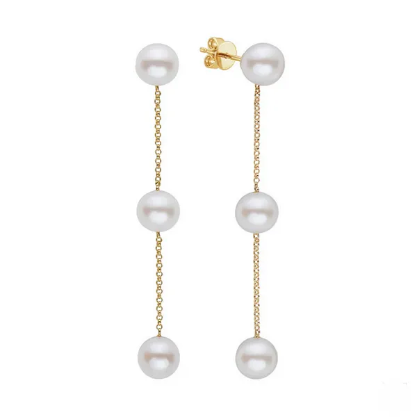 Freshwater Cultured Pearl Dangle Earrings