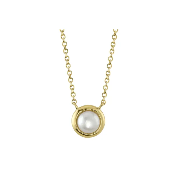 Cultured Pearl Bezel Pendant Baxter's Fine Jewelry Warwick, RI