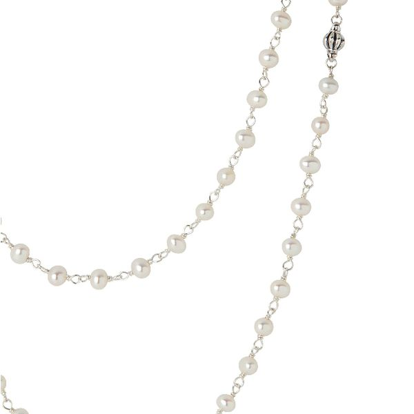 Long Pearl Necklace Image 2 Baxter's Fine Jewelry Warwick, RI