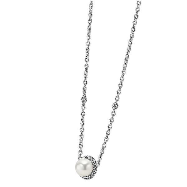 Single Pearl Necklace Image 2 Baxter's Fine Jewelry Warwick, RI