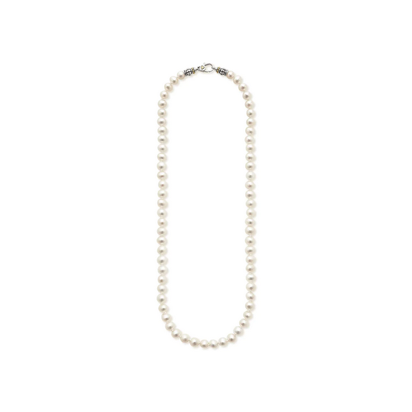Lagos Small Pearl Necklace 00132501516 Pearl Necklaces Baxter's