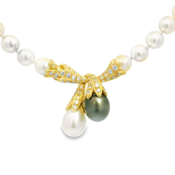 Double Drop Pearl Necklace Baxter's Fine Jewelry Warwick, RI