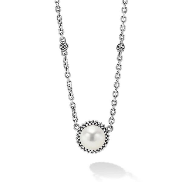 Single Pearl Necklace 16-18
