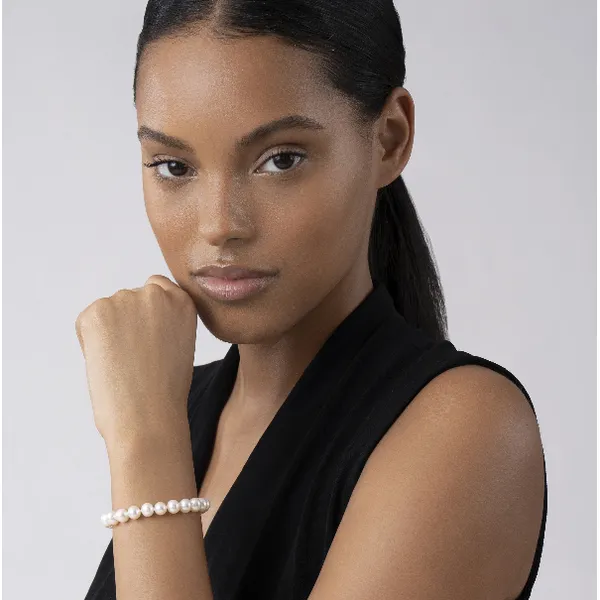 Pearl top lagos bracelets