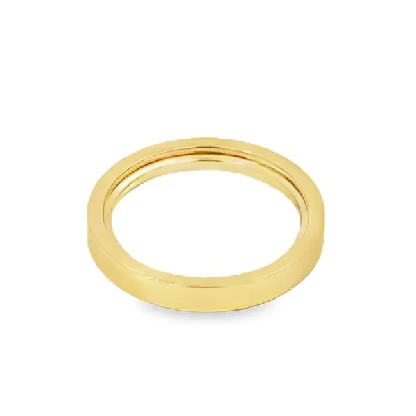 Plain High Polished Band Image 2 Baxter's Fine Jewelry Warwick, RI