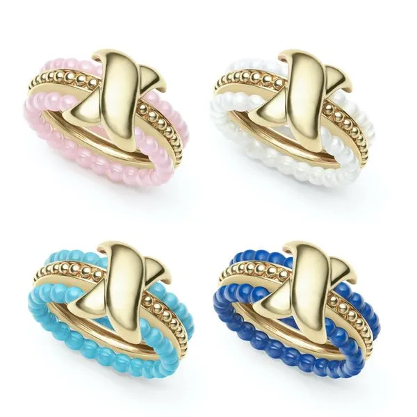 X Stacking Ring Set thumb image 2