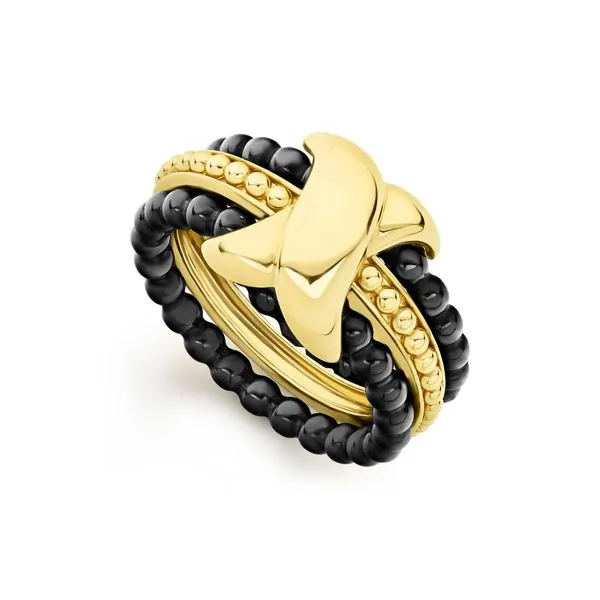 X Stacking Ring Set thumb image 1