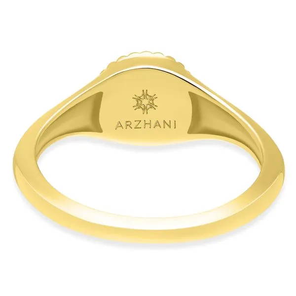 Evil Eye Confidence Coin Ring thumb image 2