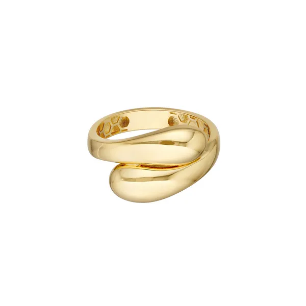 14k Puffed Bypass Ring Baxter's Fine Jewelry Warwick, RI