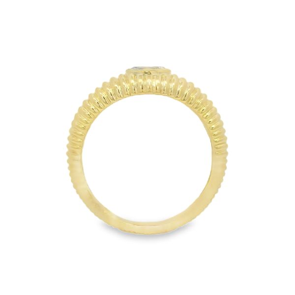 Ribbed Fashion Ring Image 3 Baxter's Fine Jewelry Warwick, RI